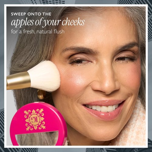 LAURA GELLER NEW YORK Limited Edition Baked Blush-n-Brighten Marbleized Blush - Skyline Sunset - Pink Color for Cheeks