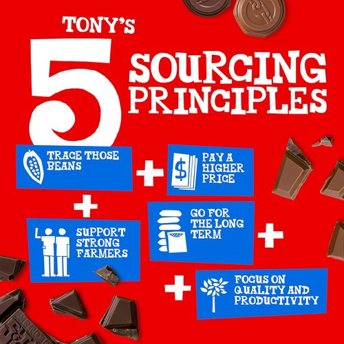 Tony's Chocolonely - Milk Chocolate Bundle - Fairtrade & B Corp Certified, No Artificial Flavoring - 6.35 Oz, 6 Bars