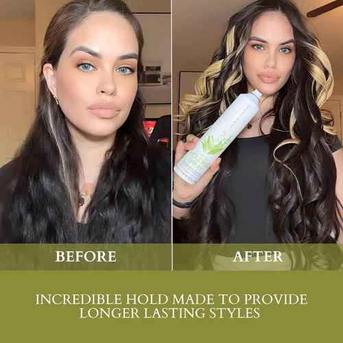 SMART SOLUTIONS Incredible Holding Spray - 10 oz | 24-Hour Humidity Resistance | Tames Frizz & Non-Sticky Finish