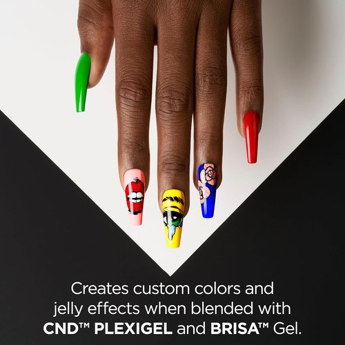 CND Shellac™ Gel Polish - Vivid High Opacity Color | 0.25 Fl Oz for Long-Lasting Shine