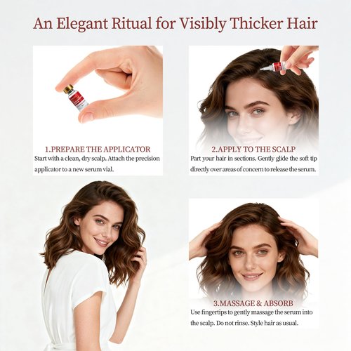 Minoxidil for Women Hair Growth with Biotin, Extra Strength Topical Minoxidil Serum Solution with Rosemary for Hair Regrowth Treatments, Non-Greasy, Helps Prevent Hair Thinning & Hair Loss