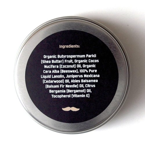 Big Forest Beard Balm - Premium Beard Butter for Men | 2 OZ of Organic Oils & Shea Butter - Light Hold for All Styles