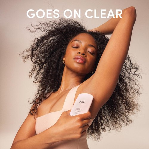 OUAI Aluminum Free Deodorant - 24-Hour Odor Control & Invisible Application - Melrose Place (2.5 oz)