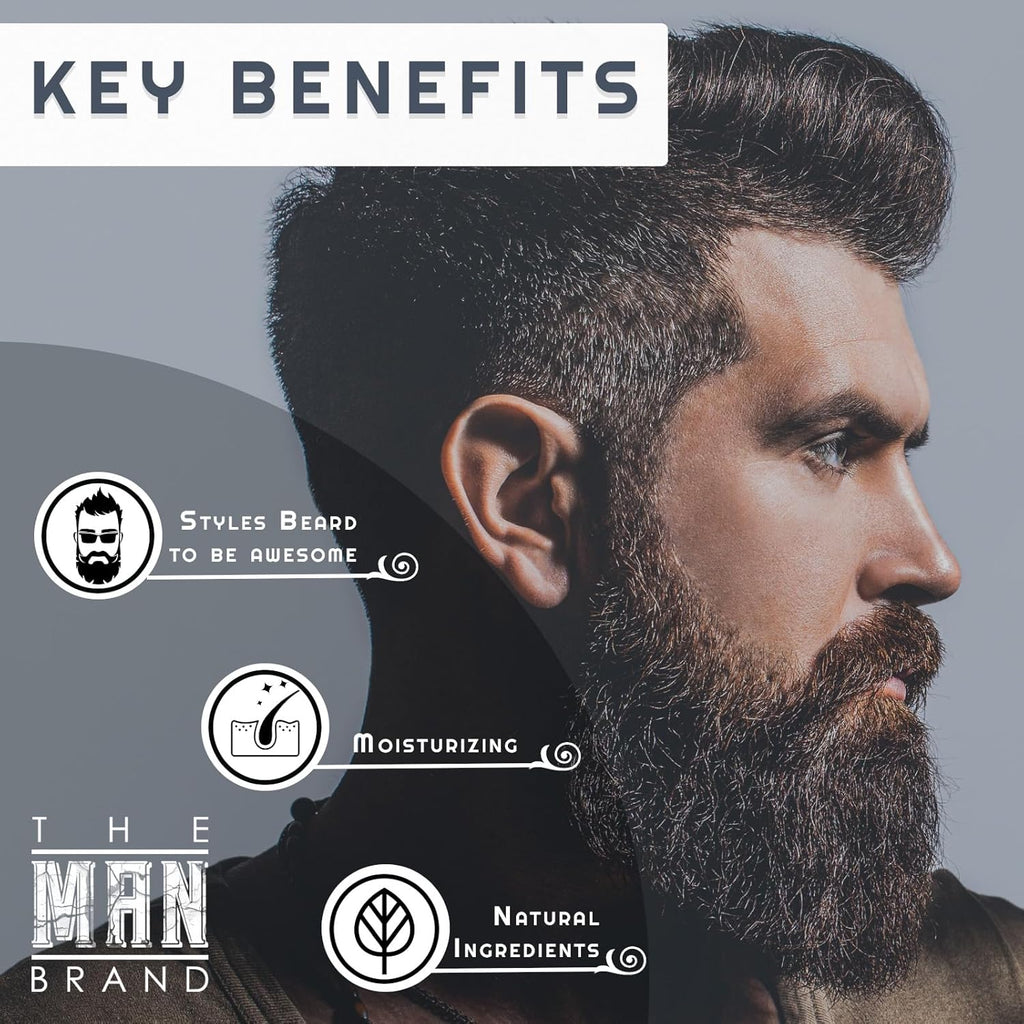Sweet Tobacco Beard Conditioning Balm - Moisturizing & Softening Formula | 1 Ounce