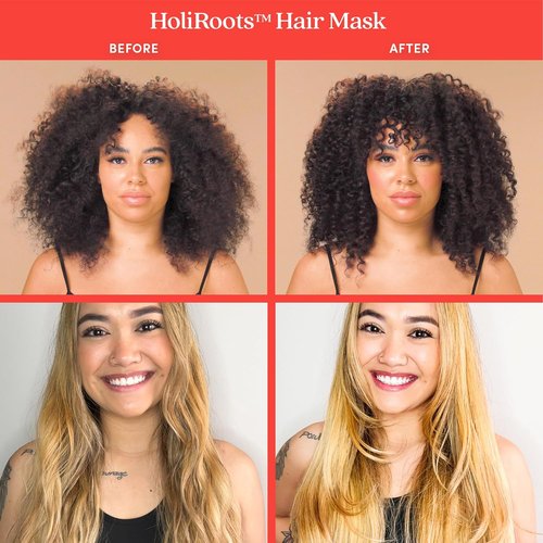 Fable & Mane Deep Moisture Hair Mask - Repair Frizzy, Dry, Damaged Hair with Shea Butter & Coconut