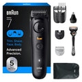 Braun Series 7 All-in-One Grooming Kit - Cordless Trimmer, Hair Clippers & Shaver with Gillette ProGlide Razor | AIO 7530