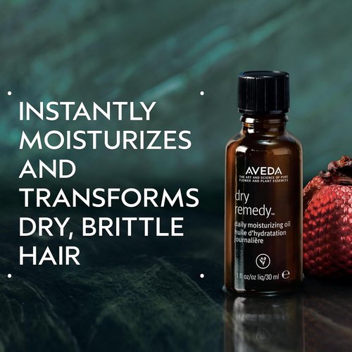 Aveda Dry Remedy Daily Moisturizing Oil - Instantly Hydrates Dry Hair | 90% Naturally Derived | 1 Fl Oz