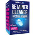 Breelex Denture Cleaning Tablets - 120 Count, Pack of 1-4-Month Supply & Denture Care - All-Purpose Retainer Cleaner Tablets - Gentle Formula for Mouth Guard Cleaner