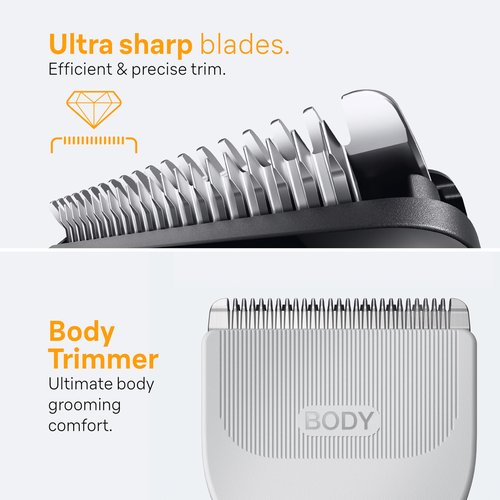 Braun All-in-One Men's Shaving Kit Series 5 5490, 9-in-1 Beard, Face, Nose, Ear Trimmer, Hair Clippers, Body Groomer and Manscaping, Holiday Gifts for Men