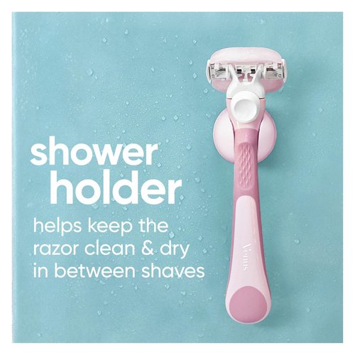 Gillette Venus ComfortGlide Razor for Women, White Tea Scented Gel Bars, Includes 1 Reusable Razor Handle + 2 Refills, Built-in Shave Gel Bars, Holiday Gifts for Women