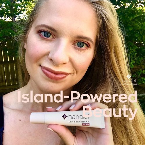 Hanalei Sugar Lip Scrub and Lip Treatment (Sand) Bundle, Made with Raw Cane Sugar and Real Hawaiian Kukui Nut Oil (Cruelty free, Paraben free)