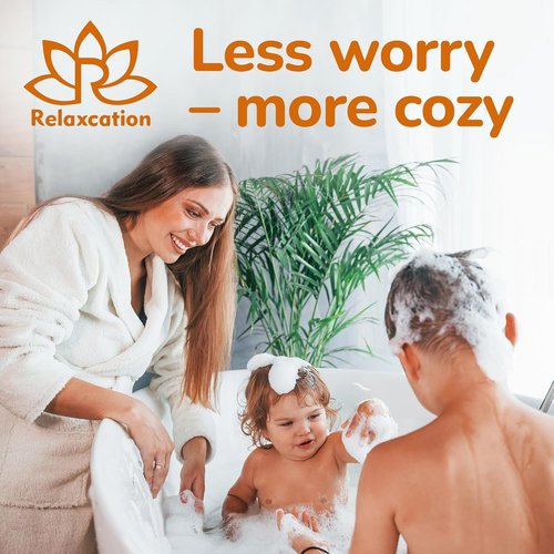 Relaxcation Baby Soap Bars - Goat Milk & Honey, Naturally Cold Processed - Handmade in USA | Ideal for Newborns & Kids (Pack of 3)