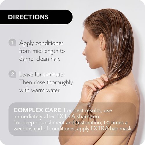 Act Extra Hair Conditioner - Deep Hydration for All Hair Types | Nourishes Dry & Damaged Hair - 9.47 Fl Oz