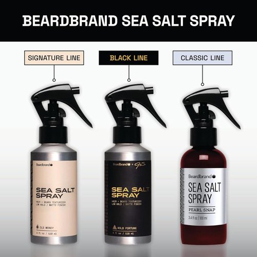 Beardbrand Sea Salt Spray for Men - Texturizing Hair Mist with Tree Ranger Scent | Adds Volume & Matte Finish | 3.4 oz