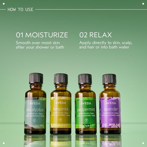 Aveda Eucalyptus Essential Oil - Fresh Aroma for Body & Bath | 1 Fl Oz