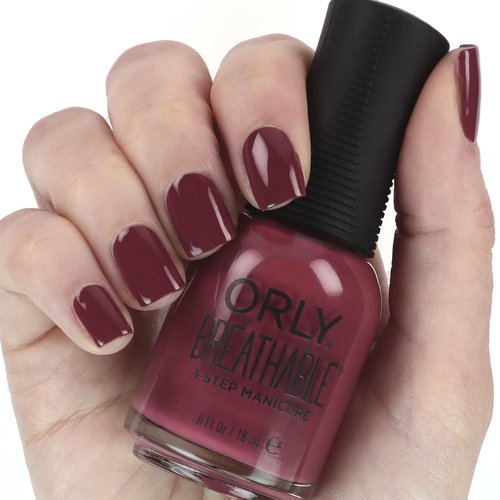 ORLY Breathable Nail Polish Loose Threads Collection | Dusty Shades for Fall and Winter (We Flannel-ly Made It, 0.6 fl oz)