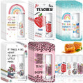 Sacubee 15 Pack Teacher Employee Appreciation Gift Bulk Lip Balm Employee Staff Appreciation Teacher Staff Team Thank You Gift Bulk Honey Flavor Balm Inspirational Party Favors for Women Men (Classic)
