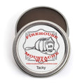 Firehouse Moustache Wax - Made in USA - for Beard & Mustache Shaping - All-Weather, Naturally Scented and Colored Beard Wax (WACKY TACKY, 1 Ounce Tin) - Handmade in Small Batches by John the Fireman