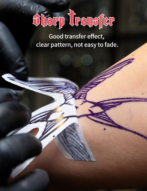 Phomemo Tattoo Transfer Gel, Stencil Gel for Tattooing, Tattoo Supplies for Artists & Beginners, Transfer Solution for Stencil Transfering, 4 Ounce