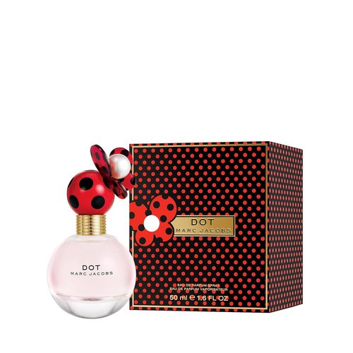 Marc Jacobs Dot Eau de Parfum - Floral Women's Fragrance with Red Berries, Jasmine & Vanilla Notes