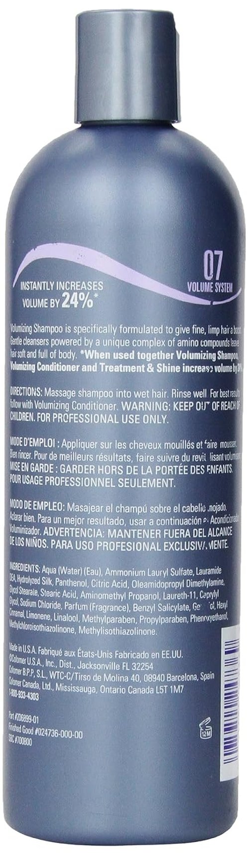 Roux Volumizing Shampoo - 07 Volume System for Full-Bodied Hair | 15.2 Fl. Oz.