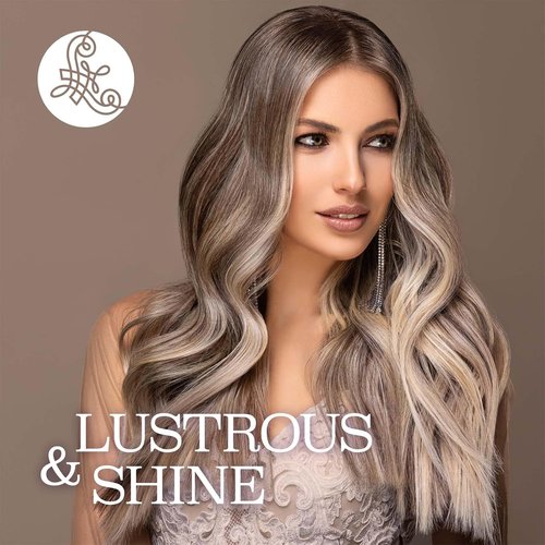 Luseta Color Brightening Shampoo for Silver & Gray Hair - Eliminates Brassiness, Moisturizes & Adds Shine (16.9oz)