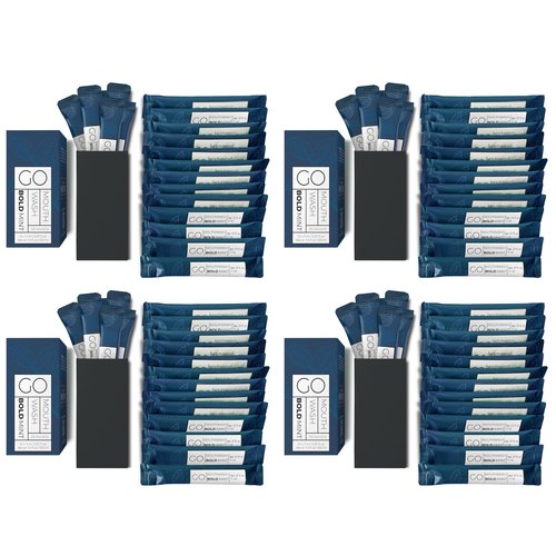 Go Mouthwash Bold Mint- Travel Size Mouthwash Packets - Individual Mini Mouthwash Packets for Fresh Breath - Perfect Travel Size Toiletries for Guest Bathrooms. 80 Packets