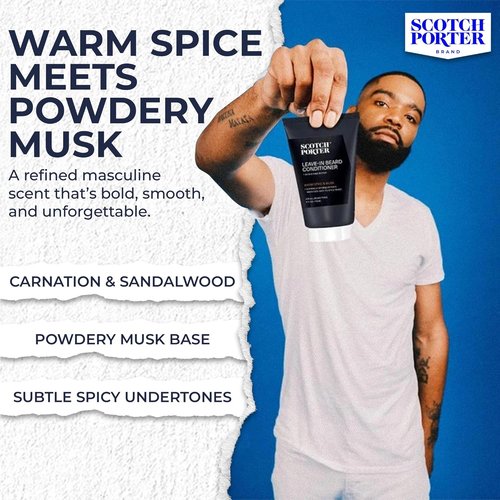 Scotch Porter Leave-In Beard Conditioner - Deep Conditioning Softener for Hydration & Shine | 4 oz.