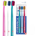 Curaprox CS 5460 Ultra-Soft Toothbrush – for Sensitive Teeth & Gums | Gentle Plaque Removal | 3-Pack |Random Colour