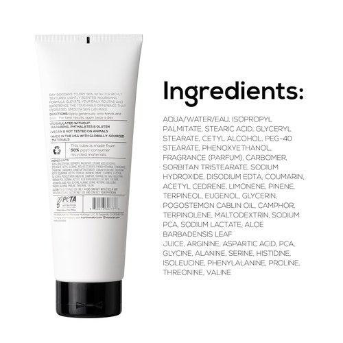 Marlowe. Men's Body Lotion - Hydrating Daily Moisturizer with Aloe Vera & Amino Acids | 8 oz Tube, Fresh Sage & Fir Scent