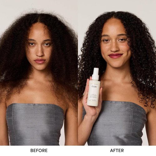 OUAI Leave In Conditioner - Heat Protectant & Detangler for Frizz Control | 1.5 oz, Paraben-Free