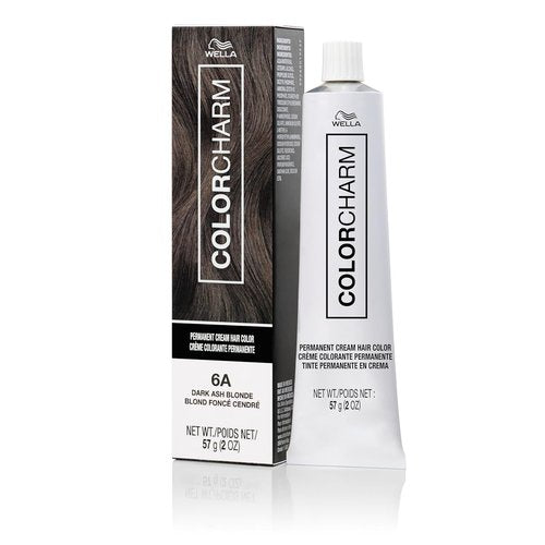 COLORCHARM Permanent Cream Hair Dye - Ash Blonde | 100% Gray Coverage | Vegan & Paraben-Free | 2 oz.