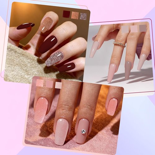 Skiennix Acrylic Nail Powder Set - 24 Vibrant Colors for Professional Nail Art | Bubble-Free, Long-Lasting Formula