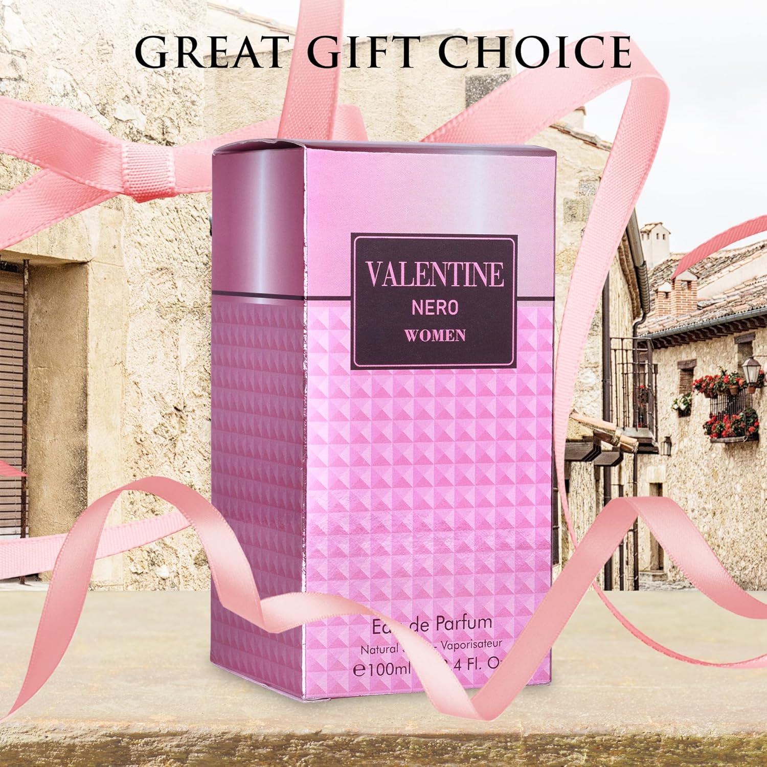Urban Collection Valentine Eau De Parfum - Amber Floral & Bourbon Vanilla Fragrance | 100ml Elegant Bottle