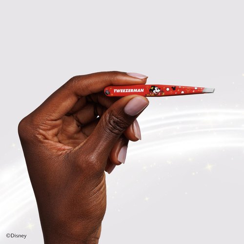 Tweezerman Magic All Around Petite Point and Slant Tweezer Set with Travel Case - Eyebrows for Women and Men