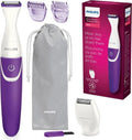 Philips Beauty Bikini Genie Cordless Trimmer - Effortless Bikini Line Hair Removal, BRT383/50