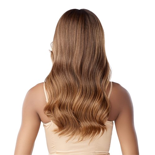 Sensationnel Butta Lace Wigs - Unit 30 Extra Wide 5 Inch Deep Parting Synthetic Preplucked Hairline Glueless Lacefront (1 JETBLACK)