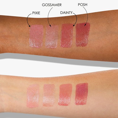 LONDONTOWN Lip Gloss - Dainty Sun Kissed Coral | Deep Hydrating High Shine Sheer Tint