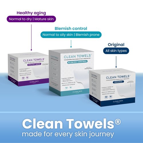 Clean Skin Club Cloud Pads, Ultra-Soft & Thick Face Pads, 100% Organic Cotton Dermatologist-Approved Makeup Remover and Toner Applicator, Sensitive-Skin Safe, 60 Count (Pack of 1)