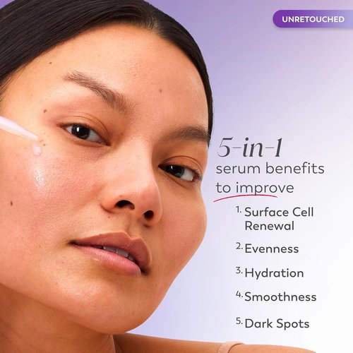Olay Super Serum Night Repair - Fragrance-Free 5-in-1 Skin Care with Niacinamide & Peptides | 1.7 Oz