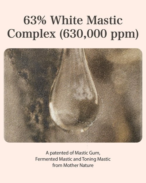 MASTINA Mastic Ampoule Serum (2-Pack, 0.5fl oz Each), Korean Face Serum with 63% Mastic Complex & Niacinamide for Firming & Hydrating, Great Value Pack