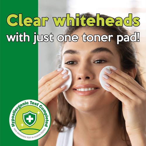 Troubless Clear Toner Pad for Face | Gentle Peeling & Facial Soothing Toner with Tea Tree, 60 Pads (5.57 oz)