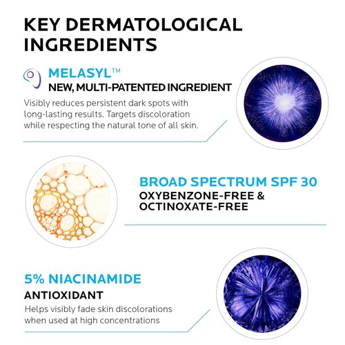 La Roche-Posay Mela B3 UV Daily Sunscreen - SPF 30 Face Moisturizer with Anti-Aging Benefits, 40ML