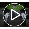 8 FT Halloween Inflatable Vampire Monster Archway with LED Lights