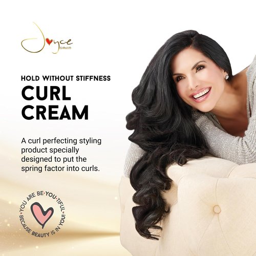 Joyce Giraud Curl Cream - Frizz-Free Flexible Hold & Definition | Nourishing Curl Boosting System, 5 oz