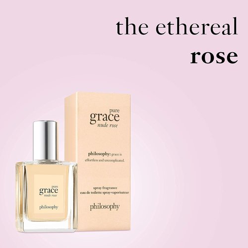 Philosophy Pure Grace Eau de Toilette - Crisp & Clean Women's Perfume - Water Lily & Musk Notes - Long-Lasting Fragrance