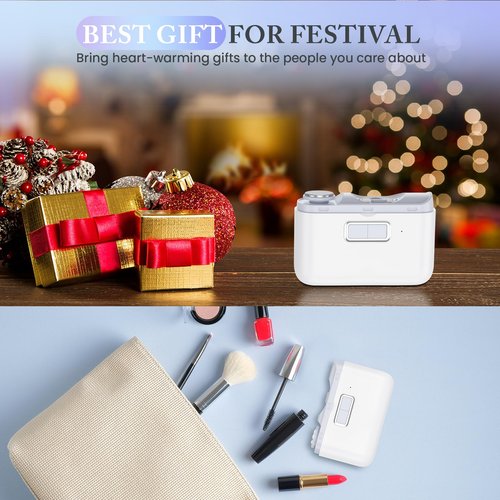 Electric Nail Clipper,Automatic Nail Clipper,Rechargeable 2 Speed Nail Clippers Set,45DB Nail Kit,LED Light Electric Nail Clippers for Kids,Adults,Seniors,2 in 1Design Manicure Set Portable White
