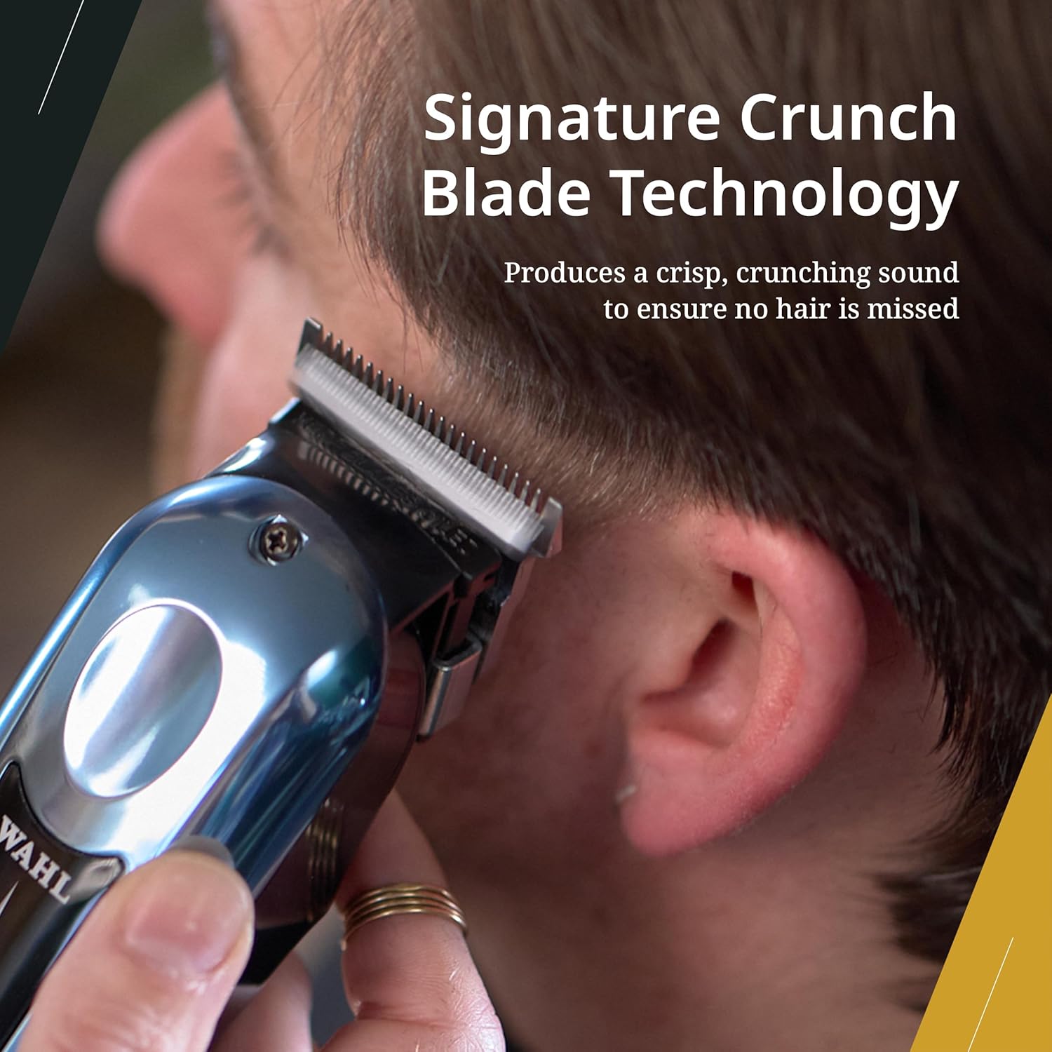 Wahl Professional Super Taper X Replacement Blade - Stagger-Tooth T-Blade Refill | Silver Finish
