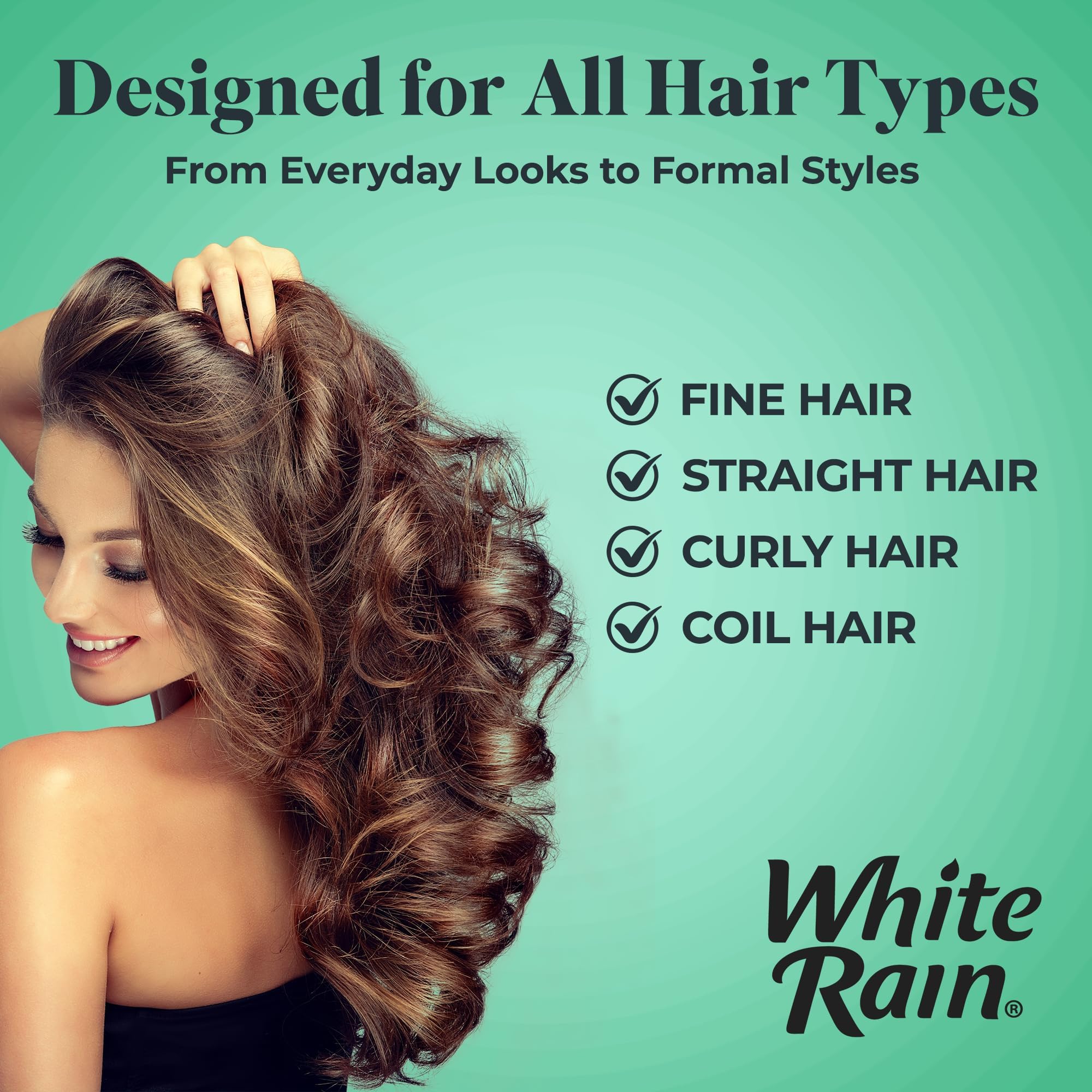 White Rain Hairspray Extra Hold Unscented, 7 oz (Pack of 8), Aerosol Hairspray for Women & Men, Humidity Resistant, Fragrance-Free, Non-Sticky, Finishing Hair Spray Extra Hold for All Hair Types