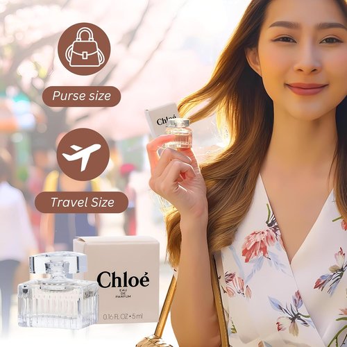 Chloe Perfume for Women - Mini EDP Splash 0.16 Fl Oz | Elegant Floral Fragrance